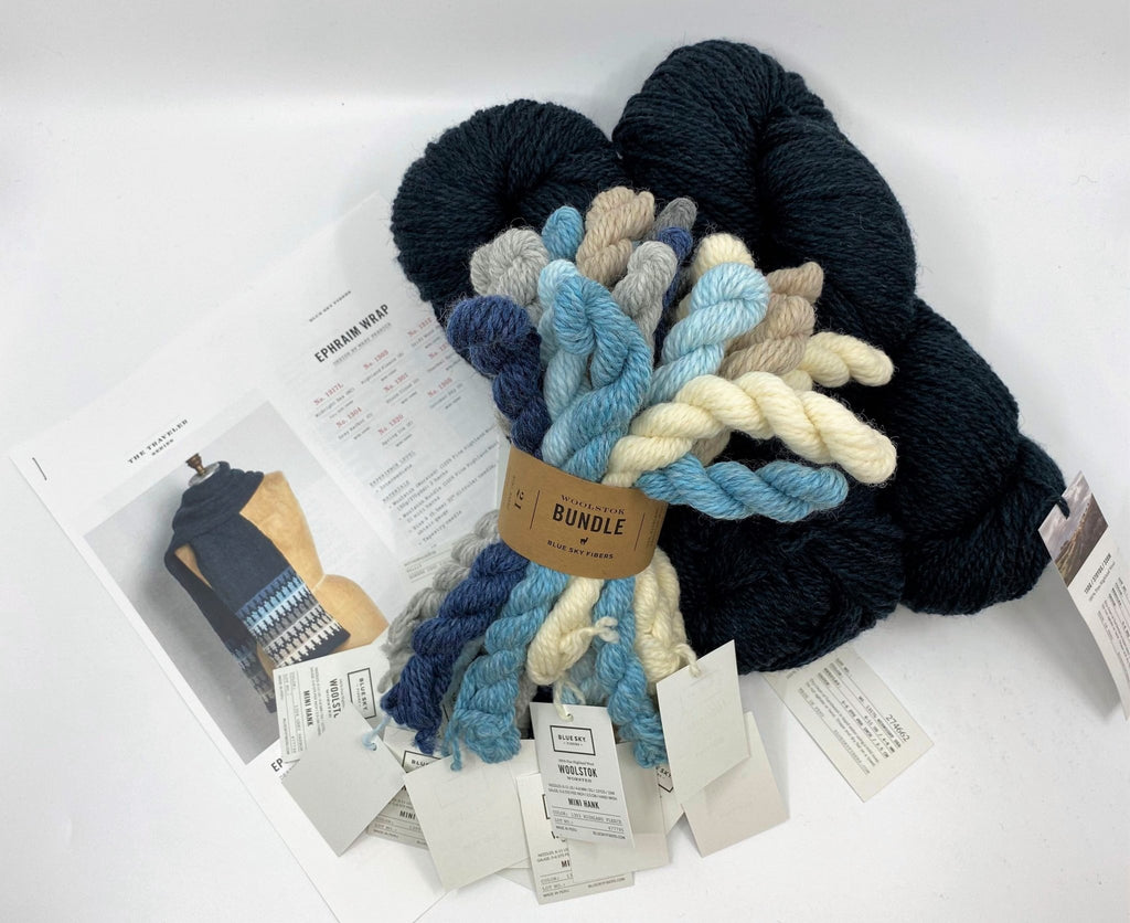 Blue Sky Fibers Ephraim Wrap -02562346 | Kits at Michigan Fine Yarns