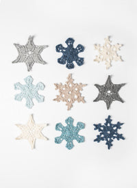 Blue Sky Fibers Holiday Frost Snowflakes Kit -Holiday Frost Snowflakes | Kits at Michigan Fine Yarns
