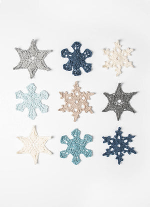 Blue Sky Fibers Holiday Frost Snowflakes Kit -Holiday Frost Snowflakes | Kits at Michigan Fine Yarns