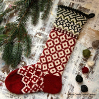 Blue Sky Fibers New Huffman Holidays: Scrittori Stocking Kit -Scrittori Stocking 21475114 | Kits at Michigan Fine Yarns