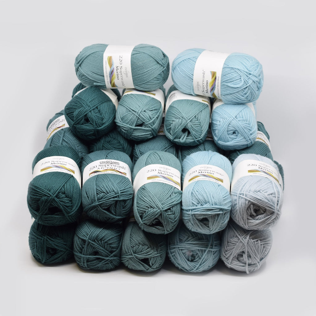 Cascade 2019 Knitterati Diagonal Afghan Kit -30767402 | Kits at Michigan Fine Yarns