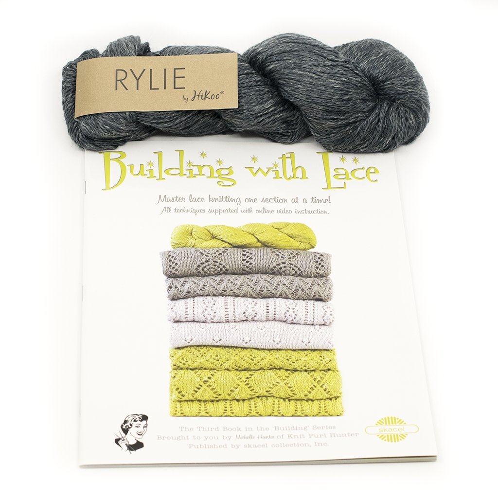 HiKoo Building With Lace Book and Yarn Bundle -59126314 | Kits at Michigan Fine Yarns