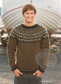 Lopi Riddari Sweater Kit -Color 1416 Riddari Sweater (L-XL) | Kits at Michigan Fine Yarns