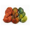 Malabrigo Malabrigo Temperance Shawl Kit -26 - Dried Orange, Volcan, Arequita (Mechita) 11995434 | Kits at Michigan Fine Yarns