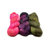 Malabrigo Malabrigo Temperance Shawl Kit -6 - Light of Love, Rayon Vert, Turner (Sock) 11406122 | Kits at Michigan Fine Yarns