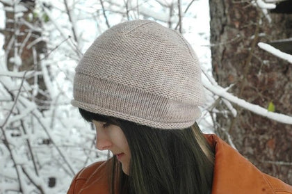 Malabrigo Station Hat Kit -Natural - MM063 97697066 | Kits at Michigan Fine Yarns