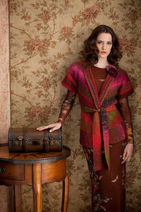 Noro Noro Belted Cardigan Vest Kit -47 - Kure | Kits at Michigan Fine Yarns