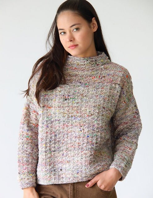 Noro Sia Sweater Kit -1 - Sake | Kits at Michigan Fine Yarns