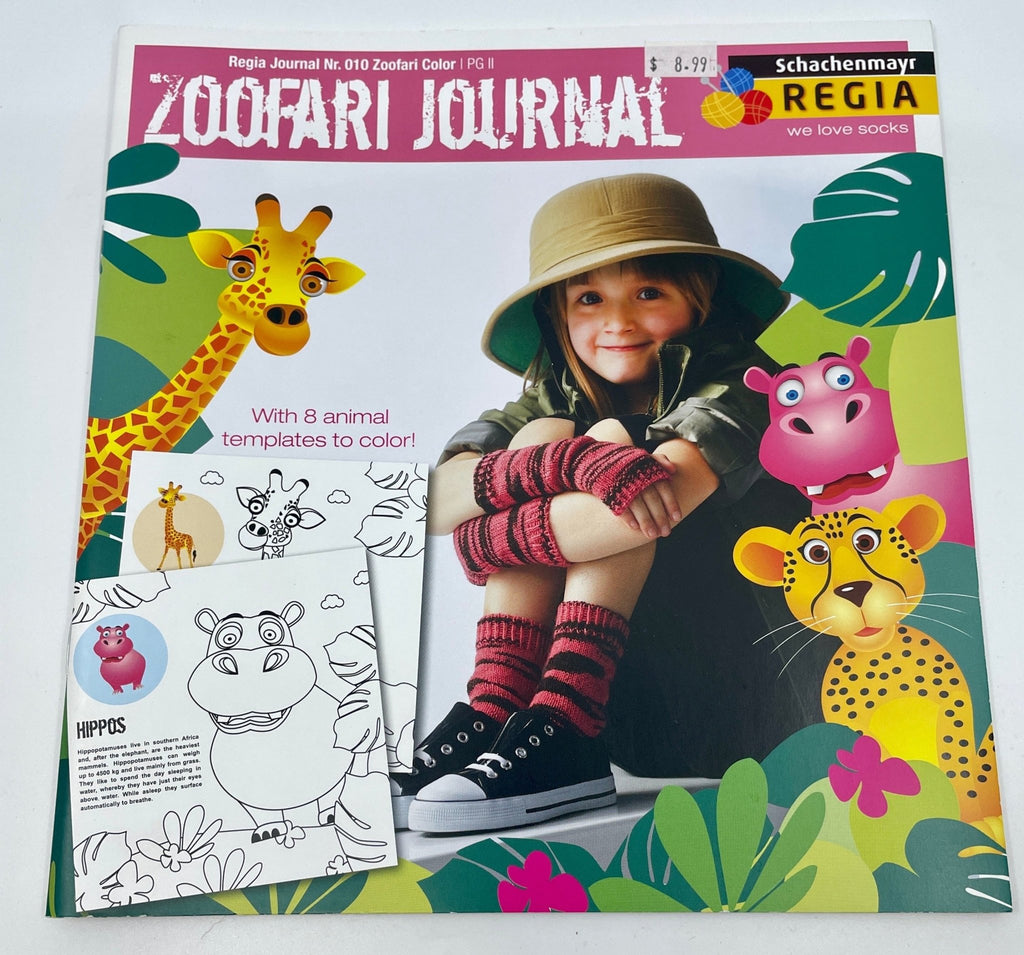 Schachenmayr Regia Journal 10 Zoofari - 4053859014441 | Knitting Book at Michigan Fine Yarns