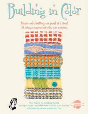 Skacel Building With Color Pattern Book -21100521 | Knitting Book at Michigan Fine Yarns