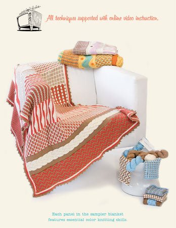 Skacel Building With Color Pattern Book -21100521 | Knitting Book at Michigan Fine Yarns