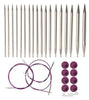 Knit Picks Nickel Options Interchangeable Circular Set - 6091323018968 | Knitting Needles at Michigan Fine Yarns