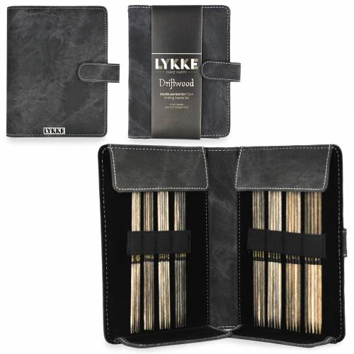 LYKKE Driftwood 6" Double Pointed Needle Set -841275128552 | Knitting Needles at Michigan Fine Yarns