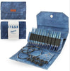 LYKKE Indigo 5" Interchangeable Circular Needle Set - 841275132603 | Knitting Needles at Michigan Fine Yarns