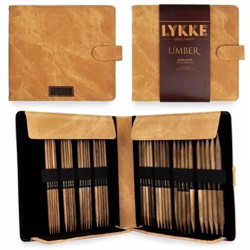LYKKE Umber 6" Double Pointed Needle Set -Large 81573930 | Knitting Needles at Michigan Fine Yarns