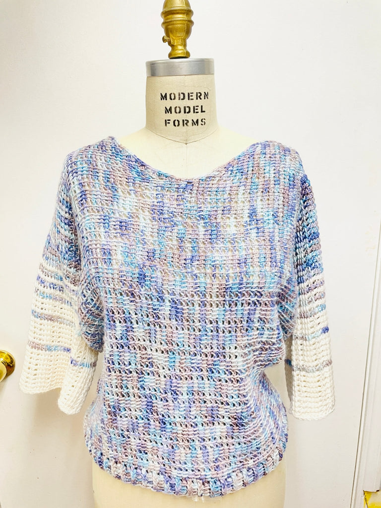 Michigan Fine Yarns Store Sample Sale: Adult Garments (Continued) -Tunisian Crochet Cozy Soft Sweater 91517482 | at Michigan Fine Yarns