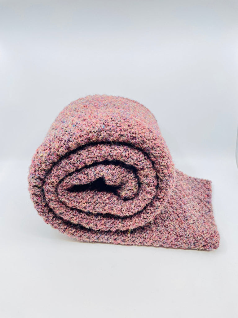 Michigan Fine Yarns Store Sample Sale: Blankets -100% Wool Moss Stitch Blanket (28x35") 24237866 | at Michigan Fine Yarns