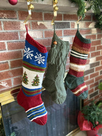 Berroco Blitzen, Dasher & Comet Stockings -94406954 | Patterns at Michigan Fine Yarns