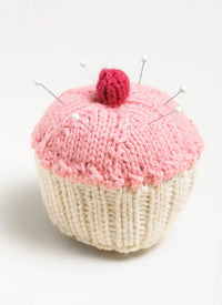 Blue Sky Fibers Cupcake Pincushion -86000682 | Patterns at Michigan Fine Yarns