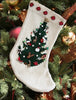 Cascade O Christmas Tree Stocking - 17123114 | Patterns at Michigan Fine Yarns