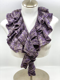 Michigan Fine Yarns Simple Ruffle Scarf - 36286762 | Patterns at Michigan Fine Yarns