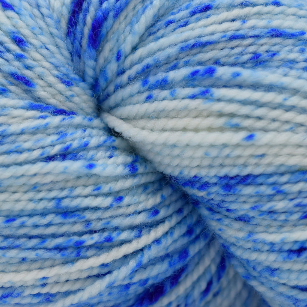 Bibi Yarn Bibi Twist -Electric Blue Bright Speckled | Yarn at Michigan Fine Yarns