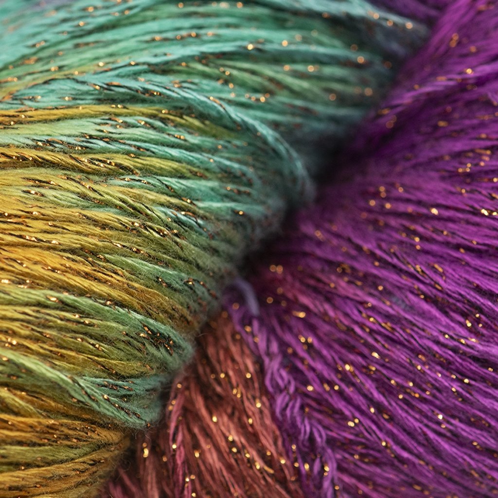 Soft Green/gold Rayon Metallic Yarn – Blue Heron Yarns