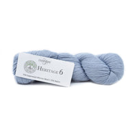 Cascade Yarns Heritage 6 -5602 - Steel 886904066706 | Yarn at Michigan Fine Yarns