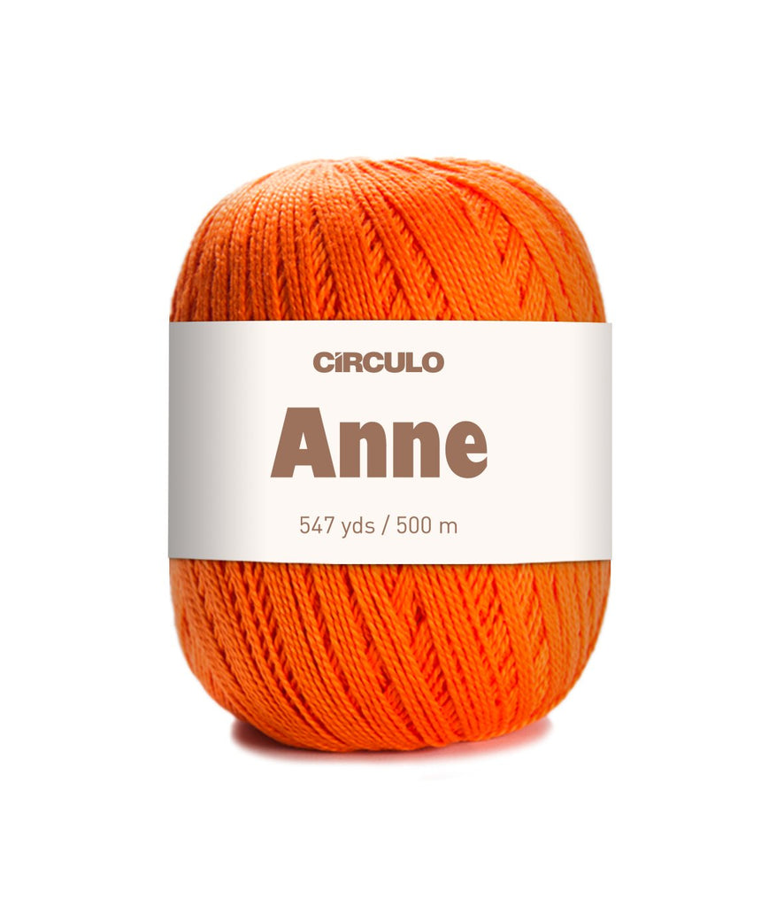 Circulo Yarns Anne -4445 - Tangerine | Yarn at Michigan Fine Yarns