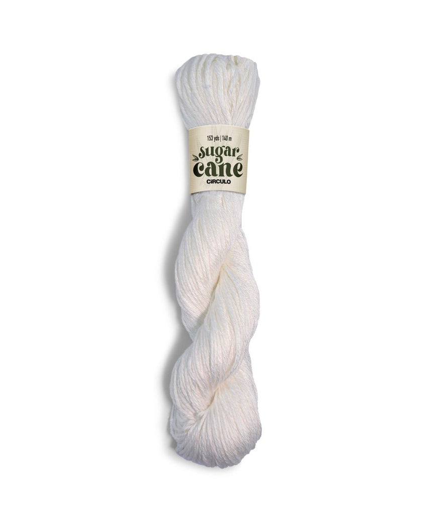 Circulo Yarns Sugar Cane -8001 - White 7891113126335 | Yarn at Michigan Fine Yarns