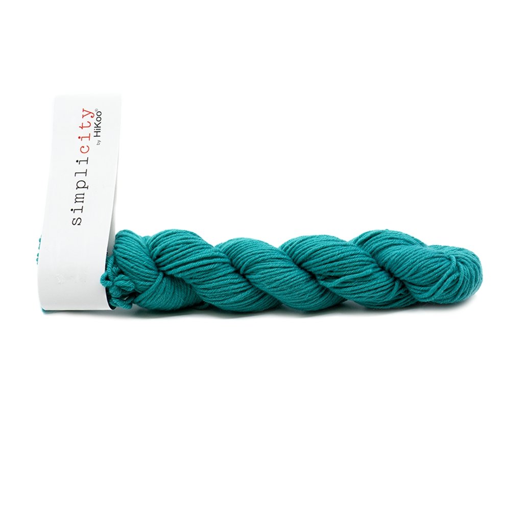 Simplicity Yarn - Peacock Blue (# 052) | HiKoo 