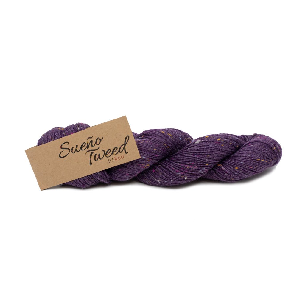 HiKoo Sueño Tweed -1601 - Breathe Blue 841286125601 | Yarn at Michigan Fine Yarns