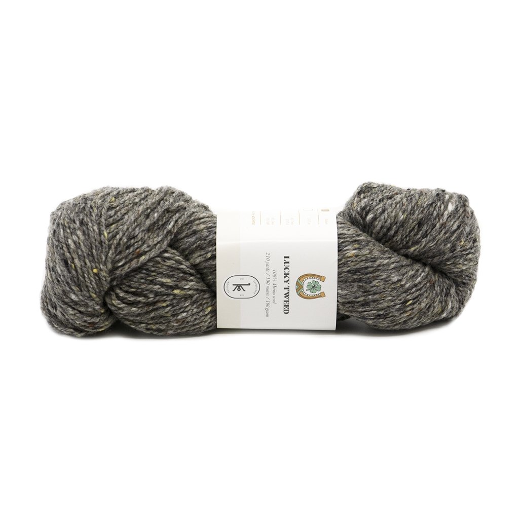 Kelbourne Woolens Lucky Tweed -6 - Black 8106550309838 | Yarn at Michigan Fine Yarns