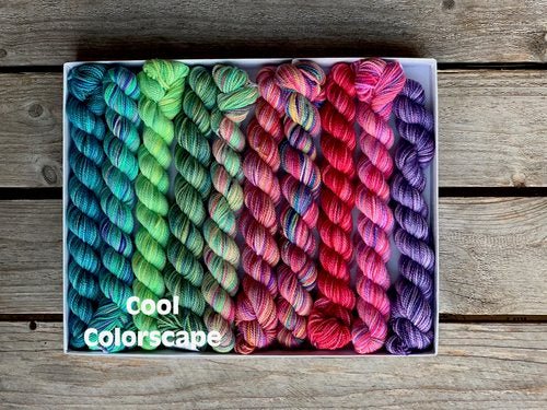 Koigu Koigu KPPPM Pencil Box Sets -Cool Colorscape 20525610 | Yarn at Michigan Fine Yarns