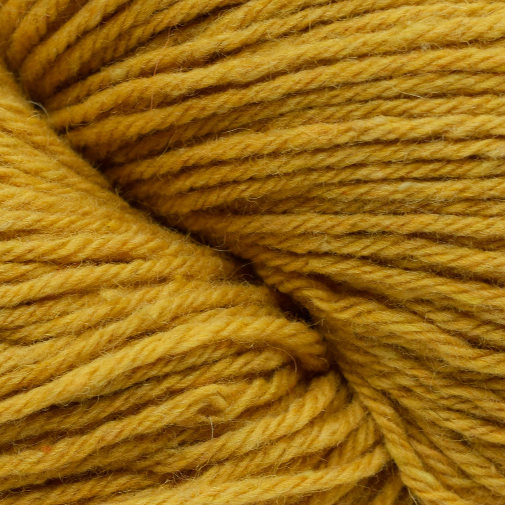 Kremke Soul Wool Reborn Wool Recycled -06 - golden yellow 4260702814930 | Yarn at Michigan Fine Yarns