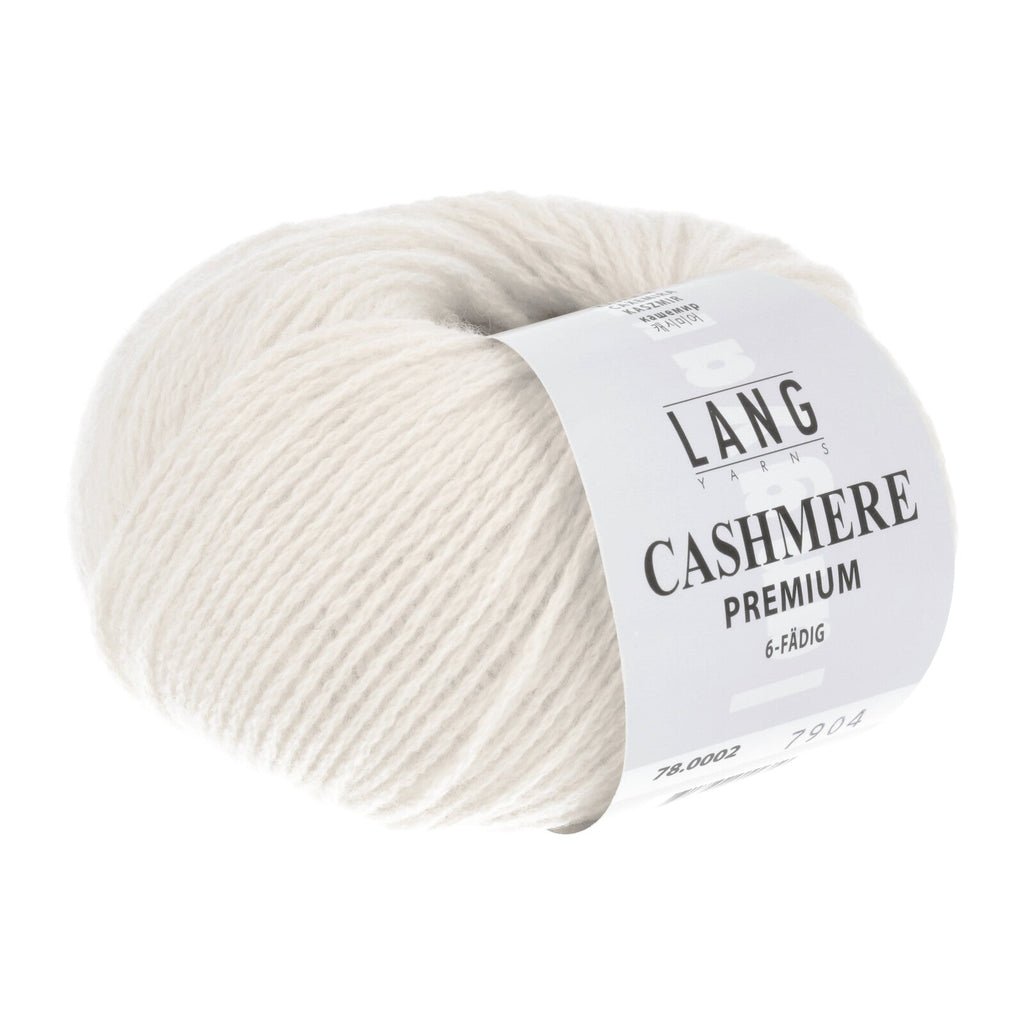 Lang Cashmere Premium -2 - Off White 7611862011610 | Yarn at Michigan Fine Yarns