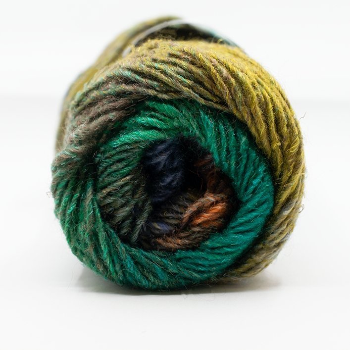 Noro Silk Garden -426 - Greens, Coral, Ink discontinued 4547257030764 | Yarn at Michigan Fine Yarns