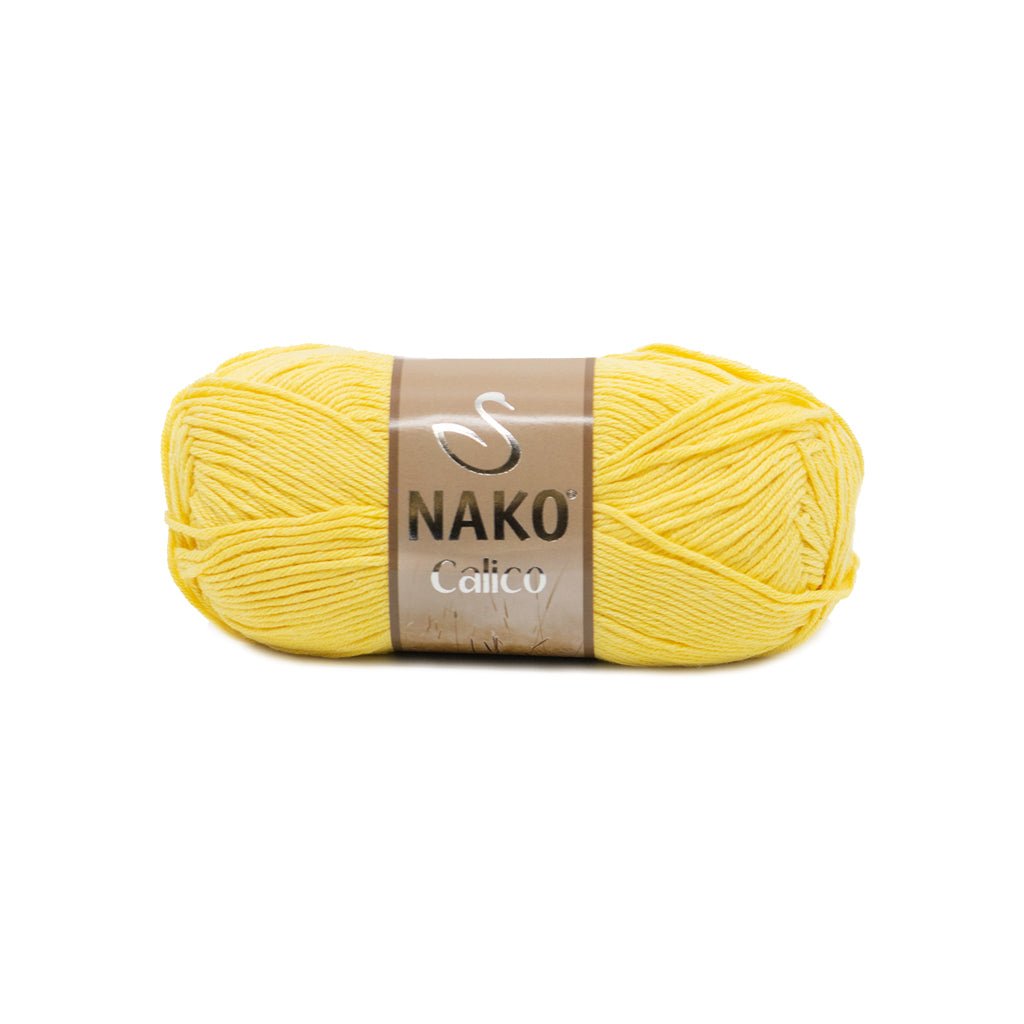 Cotton Yarn, NAKO Calico Yarns, Soft Crochet Yarn, Amigurumi Yarn